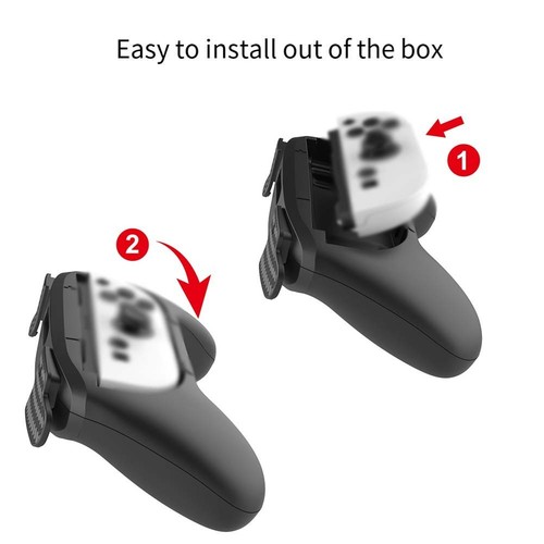 Lot de 2 poignées ergonomiques pour Nintendo Switch2 pour les amateurs de jeux - Photo 10/14