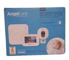 Image of Angelcare 3-in-1 VIDEO MOVEMENT SOUND AC327 Baby Monitor & WIRELESS SENSOR PAD