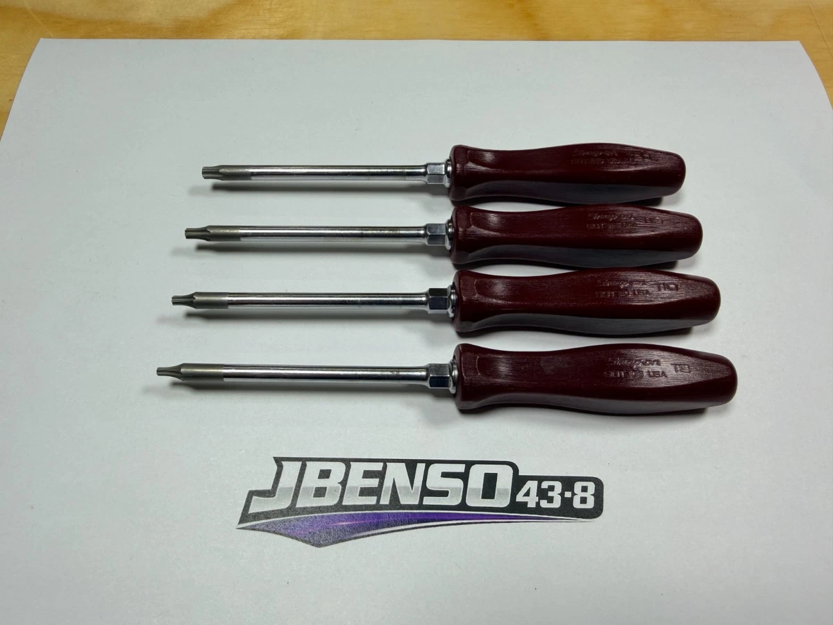Snap-on 絶版品 4piece TORX トルクスドライバー Snap-on Vehicle Set