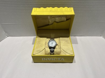 Invicta Silver Women’s Watch, Mother of Pearl Dial, in Invicta Yellow Box Invicta Angel Women main image 3