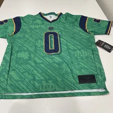 Prosphere Youth Notre Dame Watts Jersey Green XL