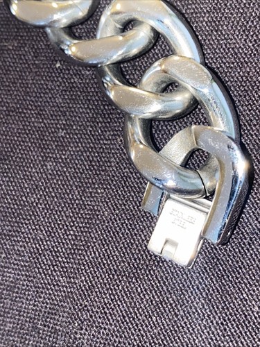 Celtic Cross Biker stainless steel bracelet 8” #FS - Picture 7 of 8