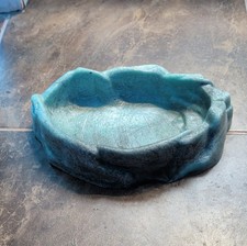 Zoo Med Repti Rock Reptile Water Dish Food Bowl Naturalistic Rock Design