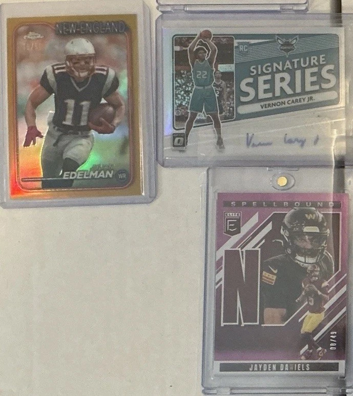 Lote de 50 tarjetas MLB/NFL/NBA - Automático garantizado/Memorabilia/#’d Foto 2 de 2