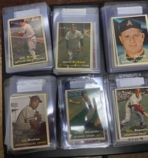 1957 Topps Baseball Lot of 93 different EXMT to EXMT+ cards 200036