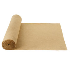 Burlap Fabric Roll, 40 In. X 75 Ft. and 50 X 50 High Density Wide Natural Burlap