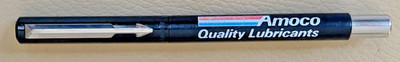 Parker Vector Adv Fountain Pen: AMOCO OIL LUBRICANTS; Black, USA , 1980's-90's