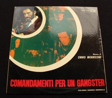 ENNIO MORRICONE Comandamenti Per Un Gangster Italy Promo 1968 Soundtrack *MINT-*