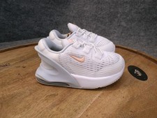 Nike Air Max 270 GO DV1970-106 White Running Sneaker Shoes PS Size 4C Slip On