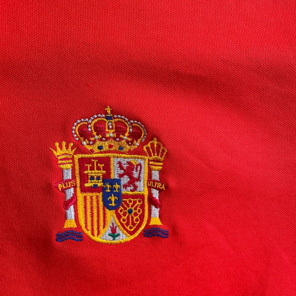 Chaqueta De Colección Adidas Originales España Pista XL Trifolio Rayas Fútbol Fútbol  Foto 4 de 4