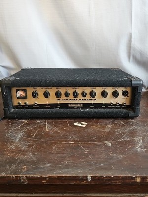 Behringer Ultrabass BX4500H Bass Amp Head 450 Watts Used Tested AC100V
