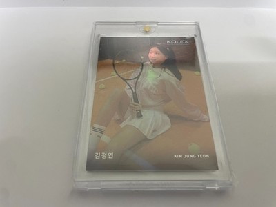 KIM JUNG YEON 2023 KOREA CHEERLEADER SERIES 1 KOLEX HOLO PARALLEL 02/10 [김정연]