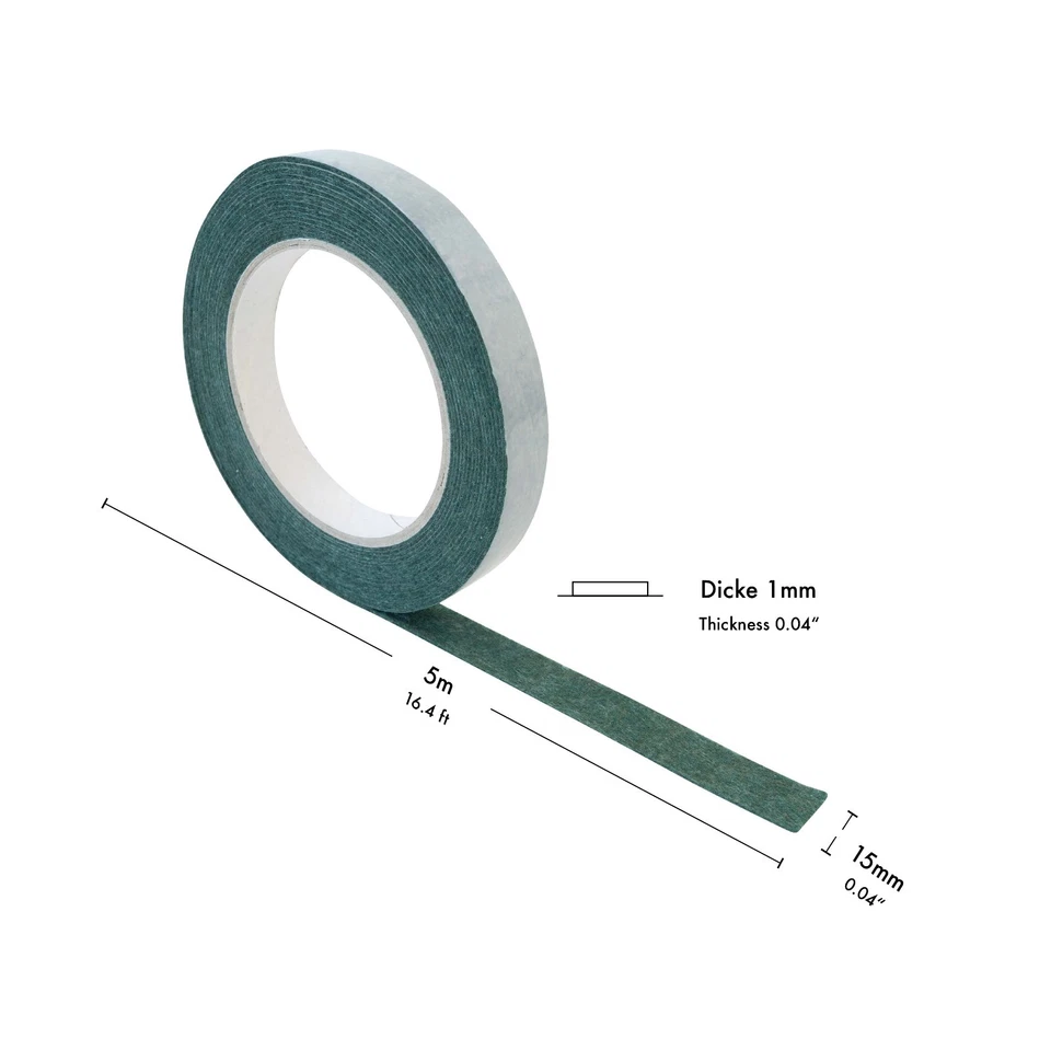 5M Filzrolle selbstklebend Filz Filzband Filzstreifen Filzklebeband Möbelgleiter - Bild 3 von 4