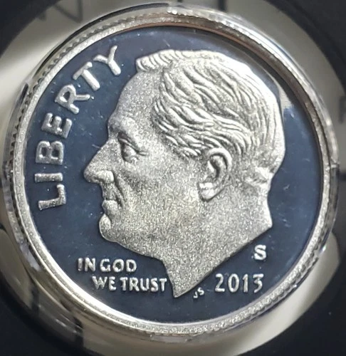 2013-S Silver Roosevelt Dime Gem Proof Cameo