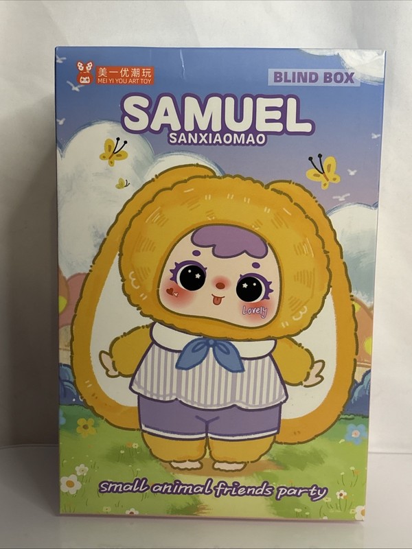 Samuel Blind Box Series Small Animal Friends Party Cute Bunny Mini Collectible