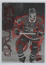 2025-26 Upper Deck Fleer Ultra Outlining Red 4/99 Arber Xhekaj #OL3of30 0k5w