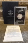 1884-CC Uncirculated Morgan Silver Dollar in Box with Paper