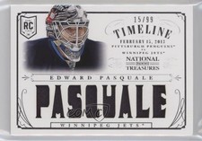 2013 Panini National Treasures Rookie Timeline 15/99 Edward Pasquale #RT-EP ez4