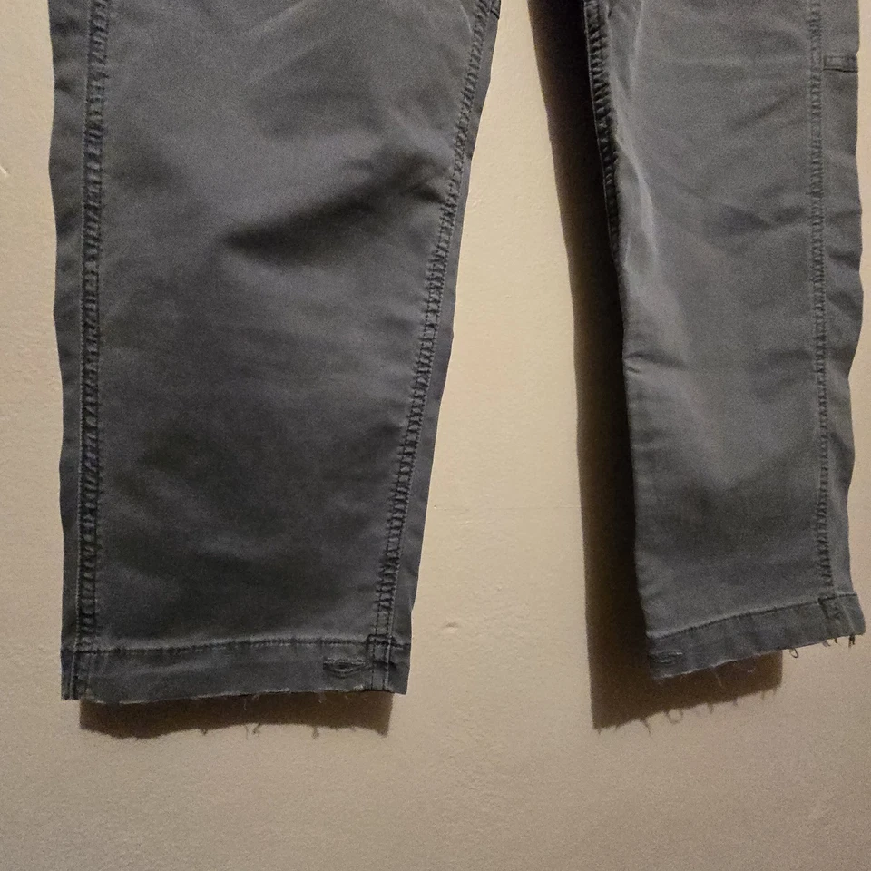 American Eagle Flex Slim Lived-In Cargo Pant Mens 33x30 Gray Y2k Grunge (32x27)  - Image 3 of 4