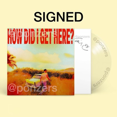Louis Tomlinson HOW DID I GET HERE? Clear Vinyl + Signed Print 1D *SHIPS NOW*  
