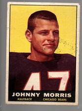 1961 Topps #11 Johnny Morris RC Excellent