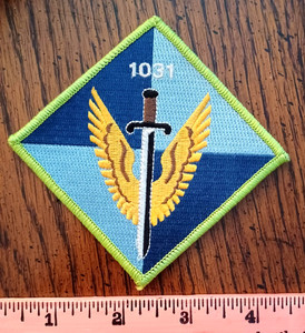 RAF, UK, Royal Air Force 1031d Air Training Squadron patch : LAST ONE!