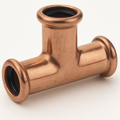 Westco 76 mm Kupfer Presssitz gleiches T-Stück