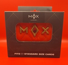 KMC Brand Mox Luxury Deck Box 133+ red With Customizable Jewel Magnetic Close