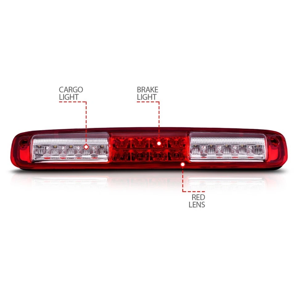 531029 Anzo Third Brake Light Lamp for Chevy GMC Sierra 1500 Truck 3500 2500 HD - Image 3 of 4