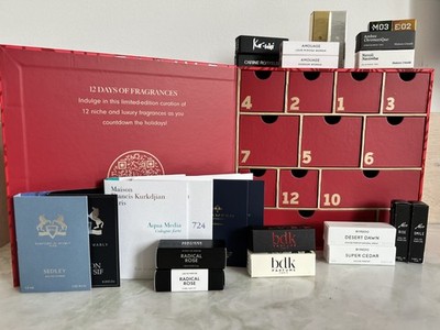 Neiman Marcus Fragrance Advent Calendar *REFILLED* 24 Niche Sample Sizes