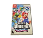 Super Mario Bros Wonder - Nintendo Switch (Original Case & Cartridge)