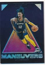 JA MORANT 2021-22 PANINI RECON MANEUVERS #12 MEMPHIS GRIZZLIES MINT