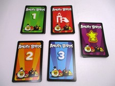 Angry Birds Knock On Wood Game Replacement Parts 56 Cards 40 Mission 16 Points