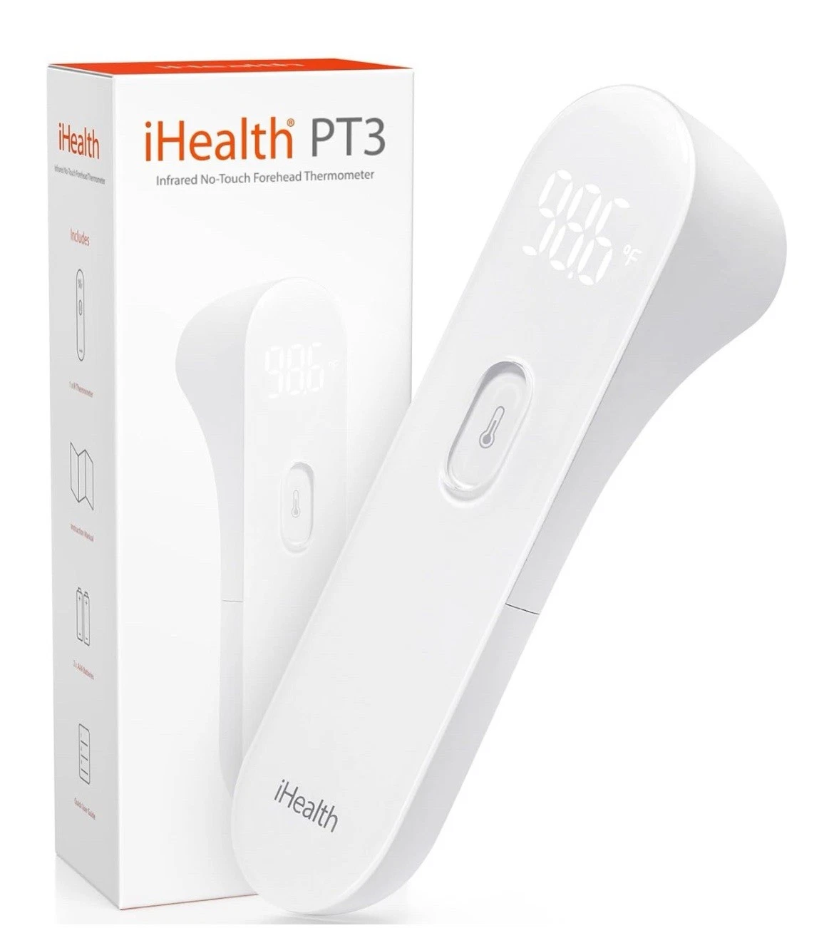 iHealth No-Touch Forehead Thermometer for Adults Kids Babies - FSA HSA Eligib...
Opens in a new wind