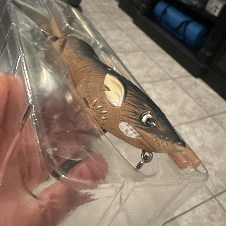 "Plopper Fish Lab BBZ Bio-Rat Topwater - Marrón - 7"" y 1-2/5 oz - USADO UNA VEZ" Foto 3 de 4