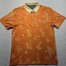 William Murray Polo Shirt Mens Medium Golf Tito's Vodka Recipe For Success