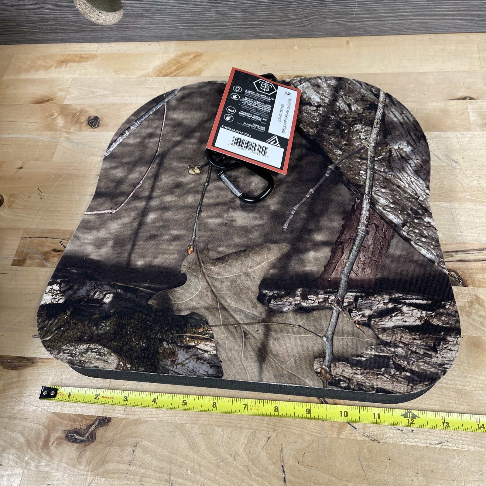 THERM-A-SEAT Predator XT Hunting Seat Cushion, Mossy Oak Break-Up Country New