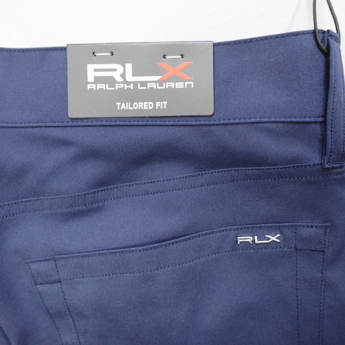 RLX Golf ネイビーパンツ アールエルエックス スラックス POLO
