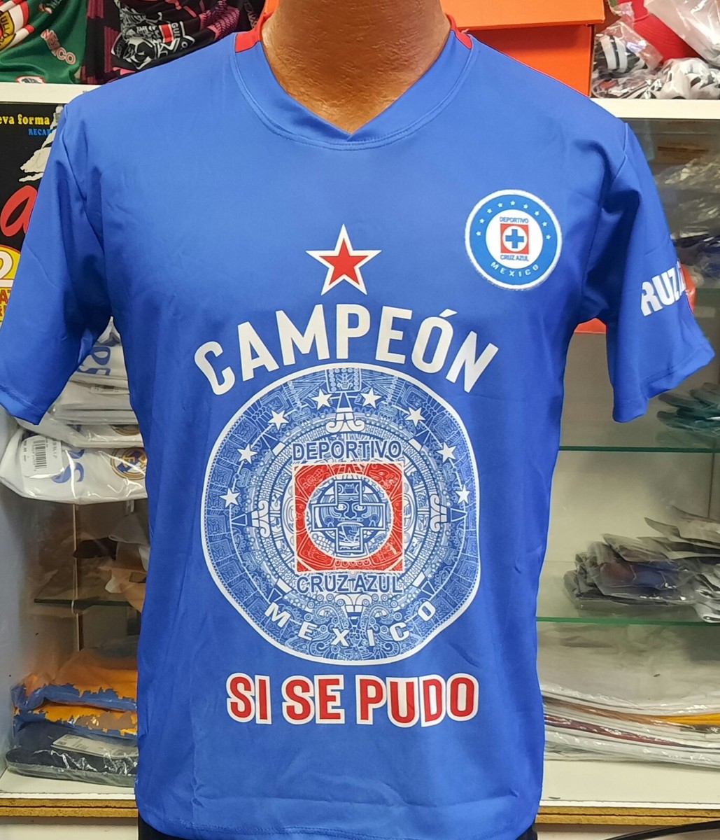 Fútbol Playera Cruz Azul CampeÃ³n Original New! Club Deportivo