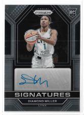 2023 Panini Prizm WNBA Signatures #SG-DML Diamond Miller RC Auto Minnesota Lynx