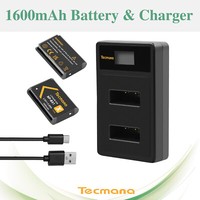 2X1600Mah Akku FüR Sony Cyber-Shot DSC-RX100 DSC-HX400 Dsc-Hx60+LadegeräT-Np-Bx1