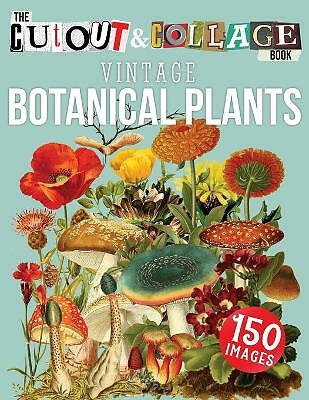 The Cut Out And Collage Book Vintage Botanical Plants: 150 High Quality ...