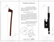 A 4/4 FRENCH violin bow by LOUIS BAZIN/ Guillaume cert