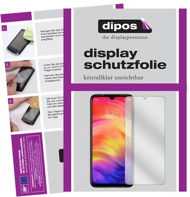 5x Schutzfolie für Xiaomi Redmi Y3 Display Folie klar Displayschutzfolie