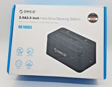 ORICO 6619US3 USB 3.0 SATA External Hard Drive Docking Station 2.5"/3.5" HDD/SSD