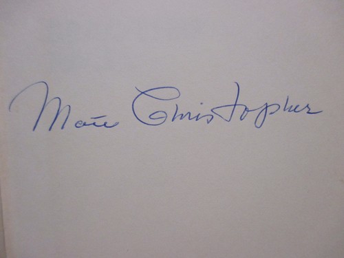 MATT CHRISTOPHER(Died-1997) Signed Book(DRAG-STRIP RACER-1982 1st Edit Hardback - Picture 4 of 8
