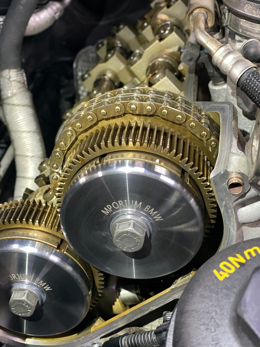 Mporium BMW S65 VANOS ADJUSTER CNC COVER CAPS INTAKE EXHAUST