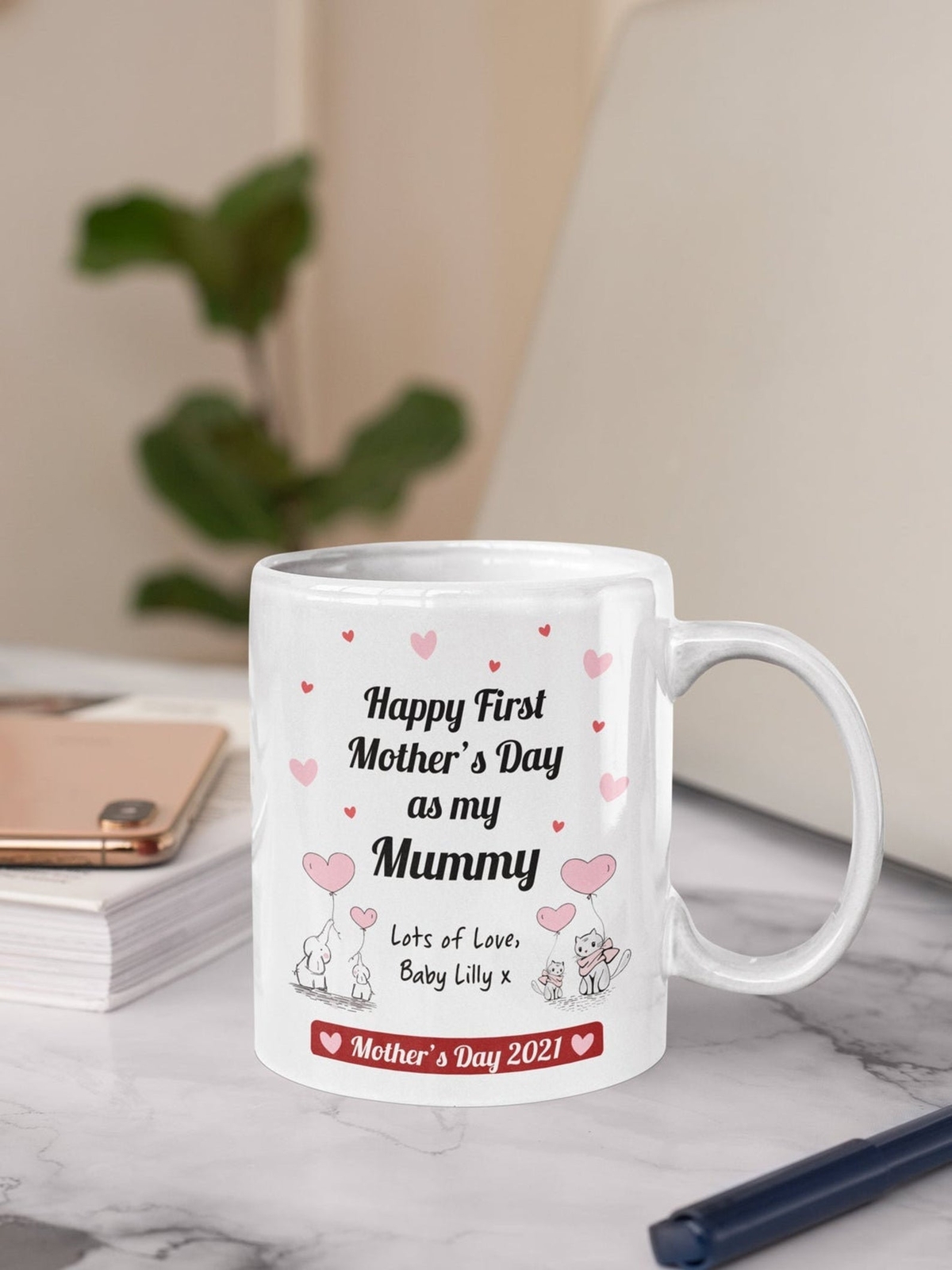 Personalised First Mother's Day Mummy Mug New Mum Mother's Day Mug First