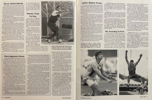 1995 Track and Field News August John Godina, NCAA Championships - Picture 11 of 24
