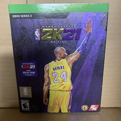NBA 2K21 Mamba Forever Edition Microsoft Xbox Series X New Sealed  710425597169|